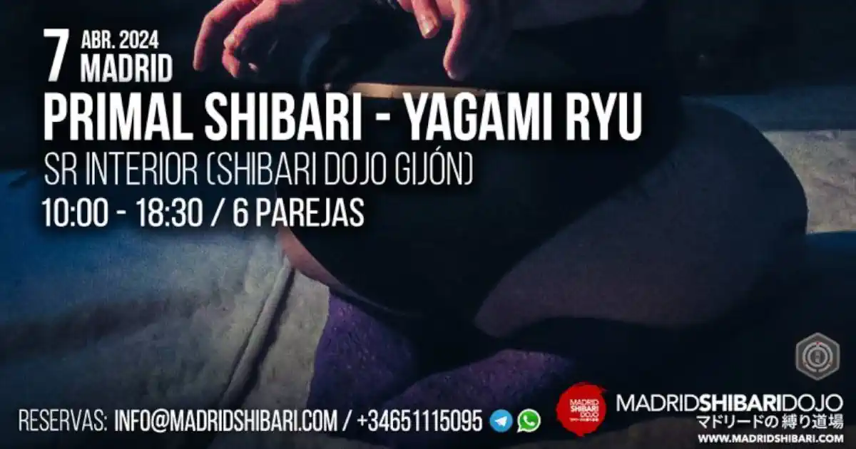 Primal Shibari - Yagami Ryu - Madrid Shibari Dojo